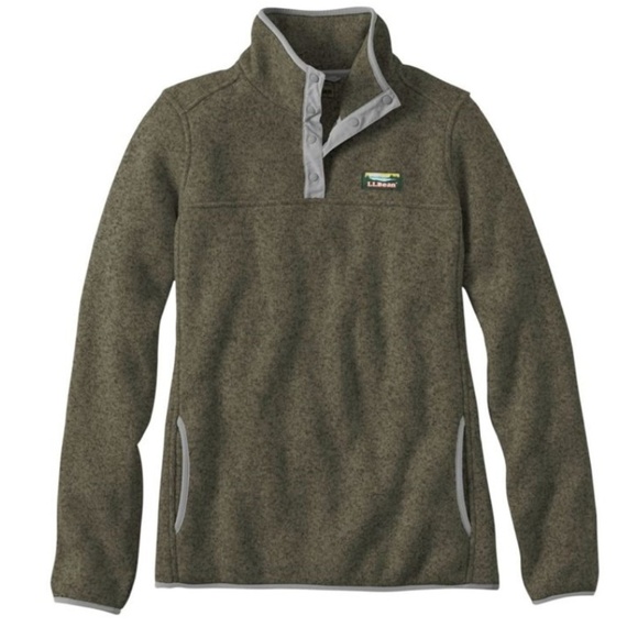 L.L. Bean Tops - L.L. Bean Sweater Fleece Pullover